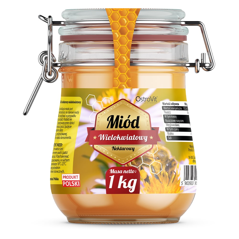 OstroVit Multiflower Honey - 1000g