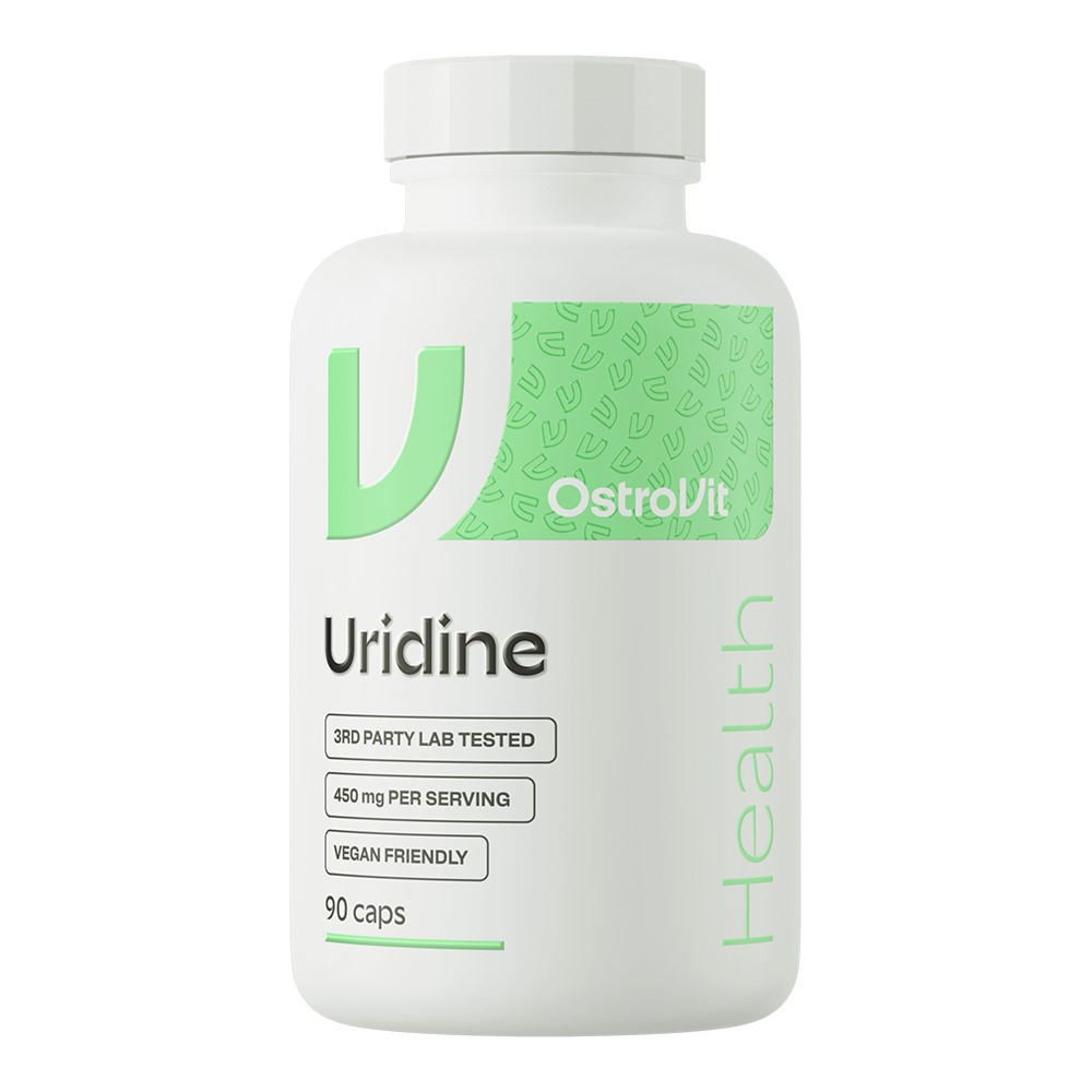 uridine, capsules, vegan friendly, 450 mg, 3rd party lab tested