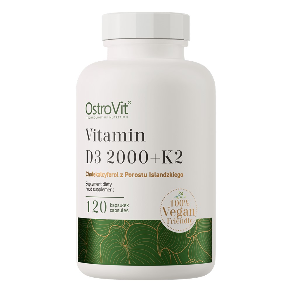 Vitamin D3, K2, capsules, vegan, islandic moss?