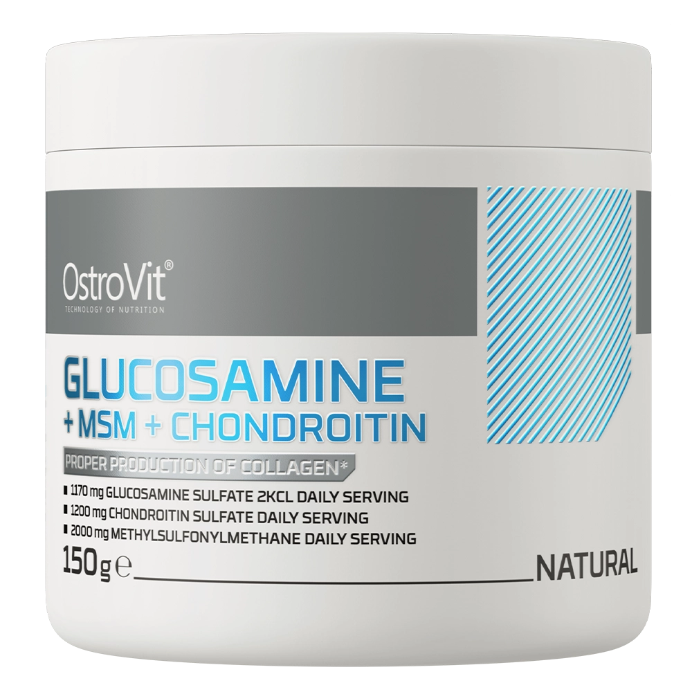 glucosamine, MSM, chondroitin, collagen, natural