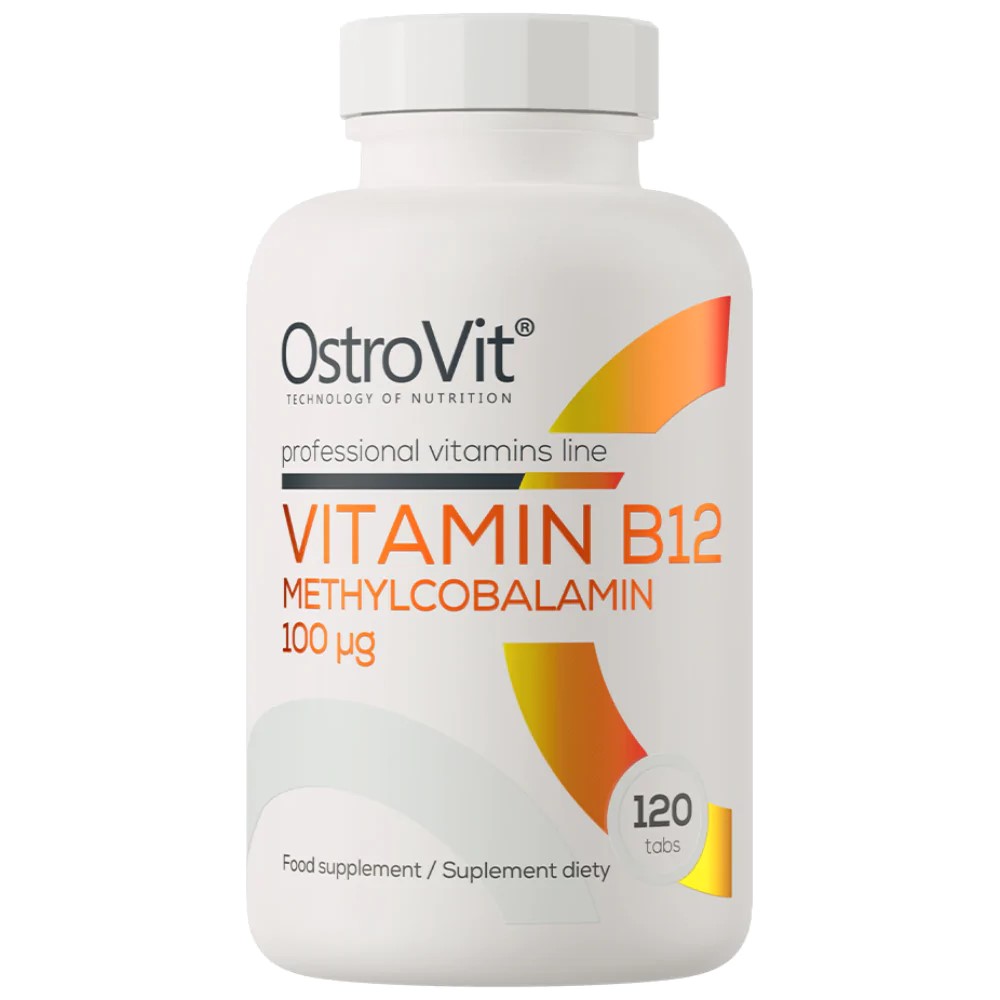 OstroVit Vitamin B12 Methylcobalamin 100µg - 120 Tabs