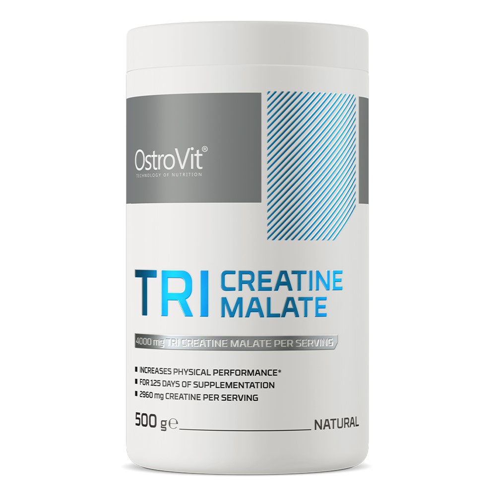 OstroVit Tri Creatine Malate - 500g Unflavoured