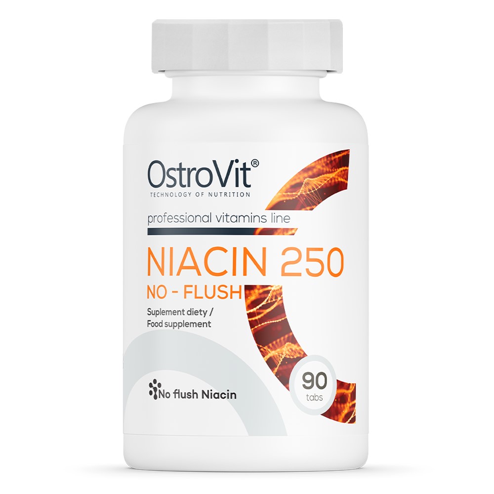 OstroVit Niacin 250 NO-FLUSH - 90 Tabs