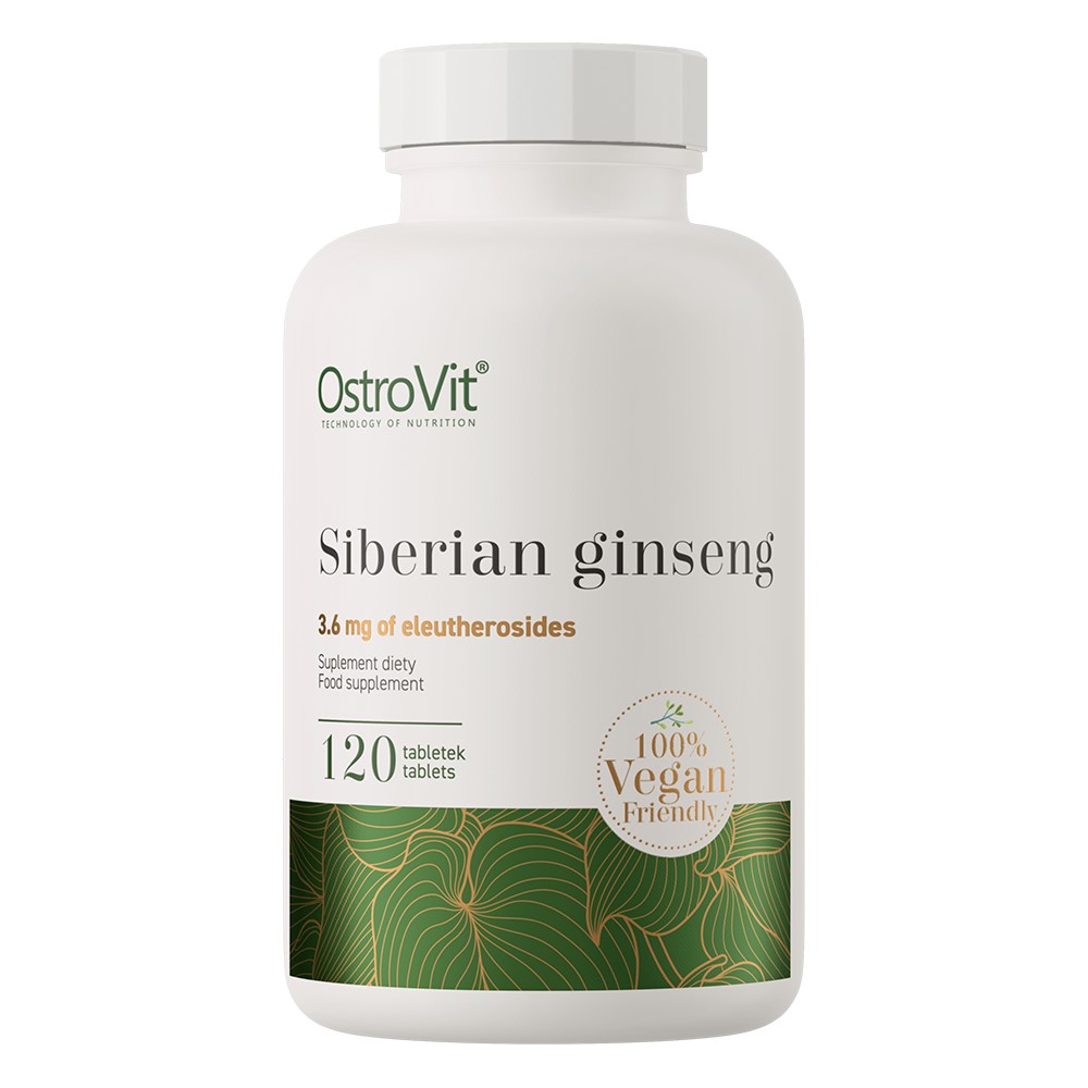OstroVit Siberian Ginseng Vege - 120 Tabs
