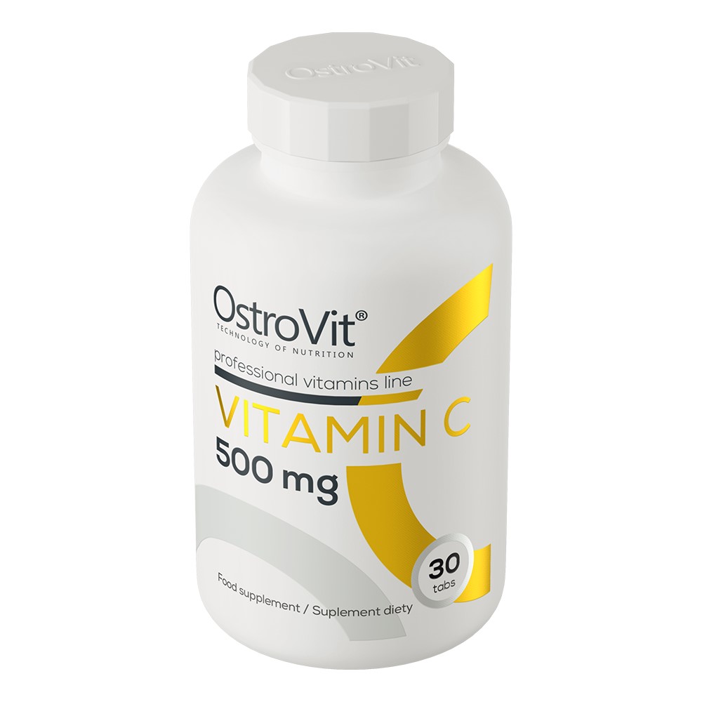 vitamin C, 500 mg, food supplement, bottle, tabs