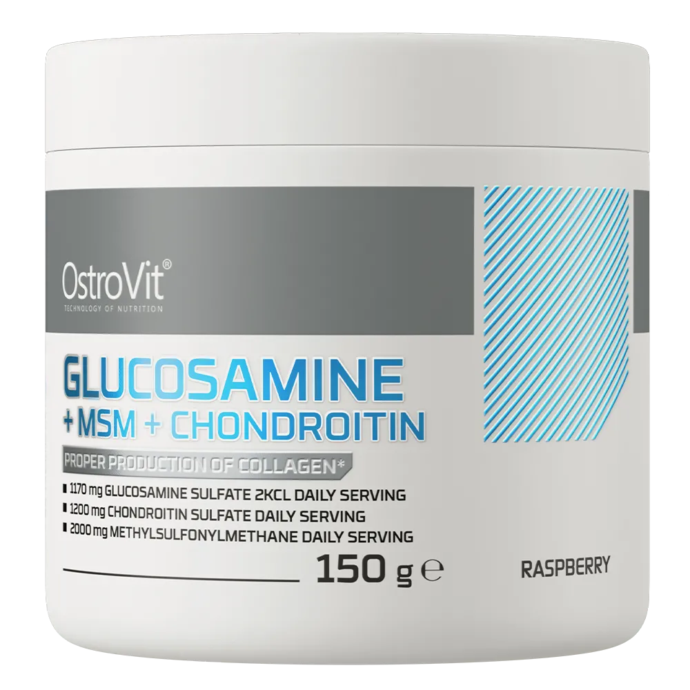 glucosamine, msm, chondroitin, collagen, raspberry