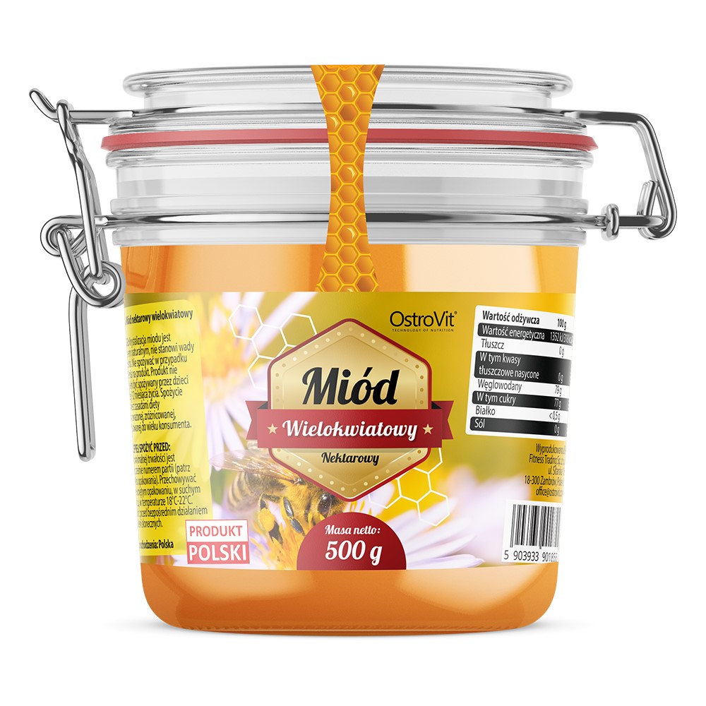 OstroVit Multiflower Honey - 500g