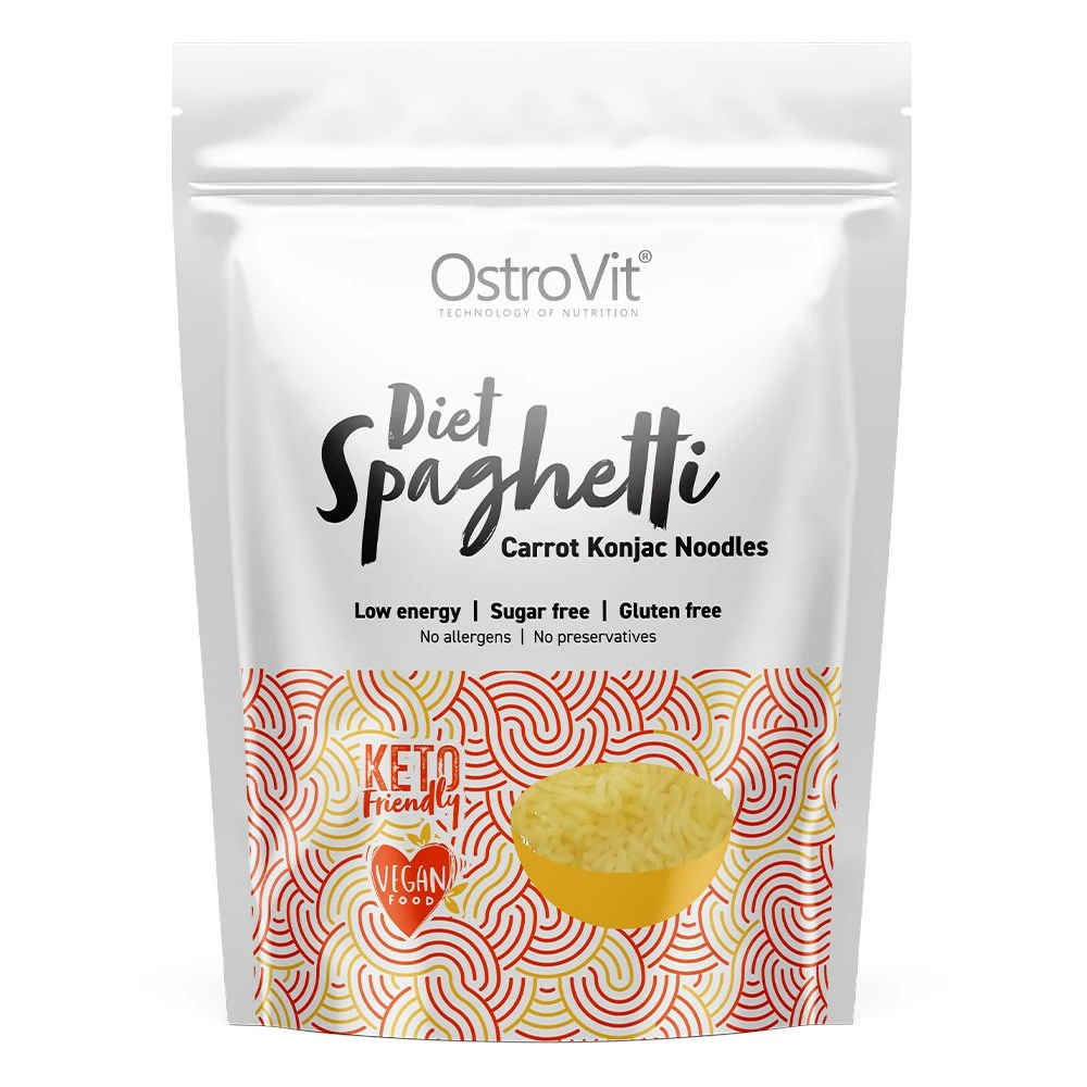 OstroVit Diet Spaghetti Carrot Konjac Noodles 400g