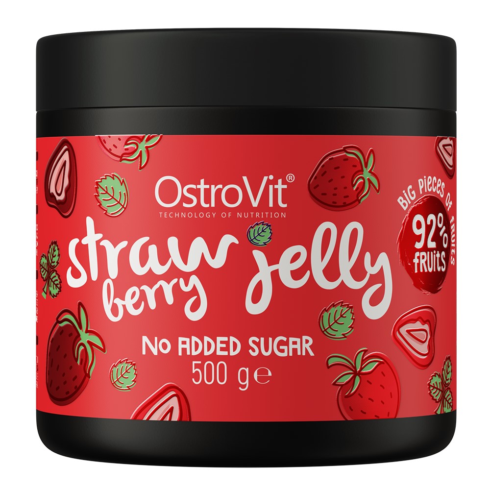 Ostrovit Strawberry Jelly - 500g - No Added Sugar