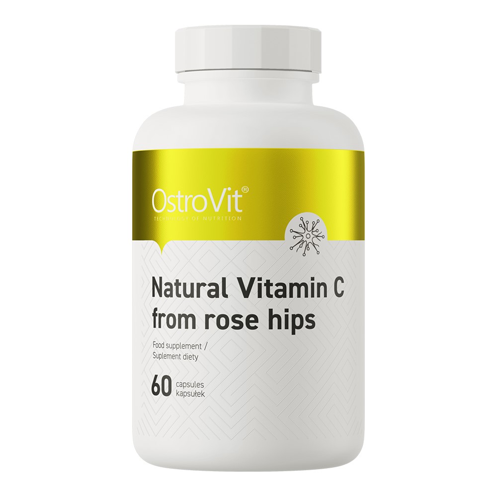 Vitamin C, dietary supplement, capsules, rose hip, OstroVit
