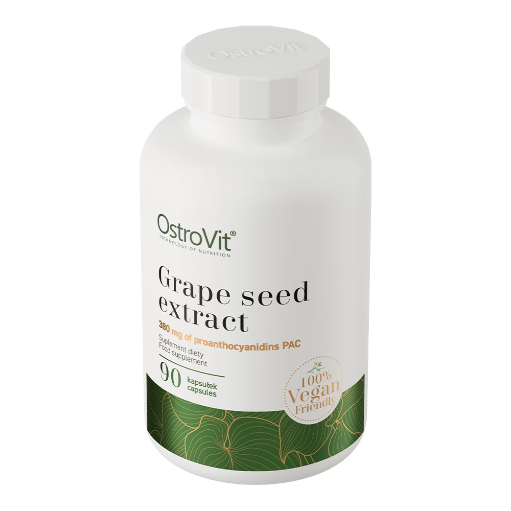 OstroVit Grape Seed Extract Vege - 90 Caps