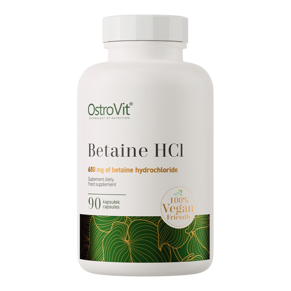 OstroVit Betaine HCL Vege - 90 caps