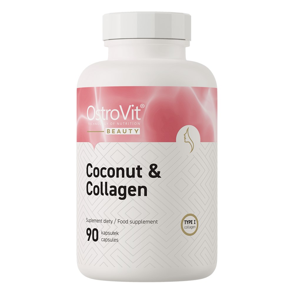 OstroVit Coconut & Marine Collagen - 90 Caps