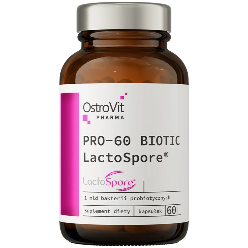 OstroVit Pharma Pro-60 Biotic LactoSpore - 60 Caps