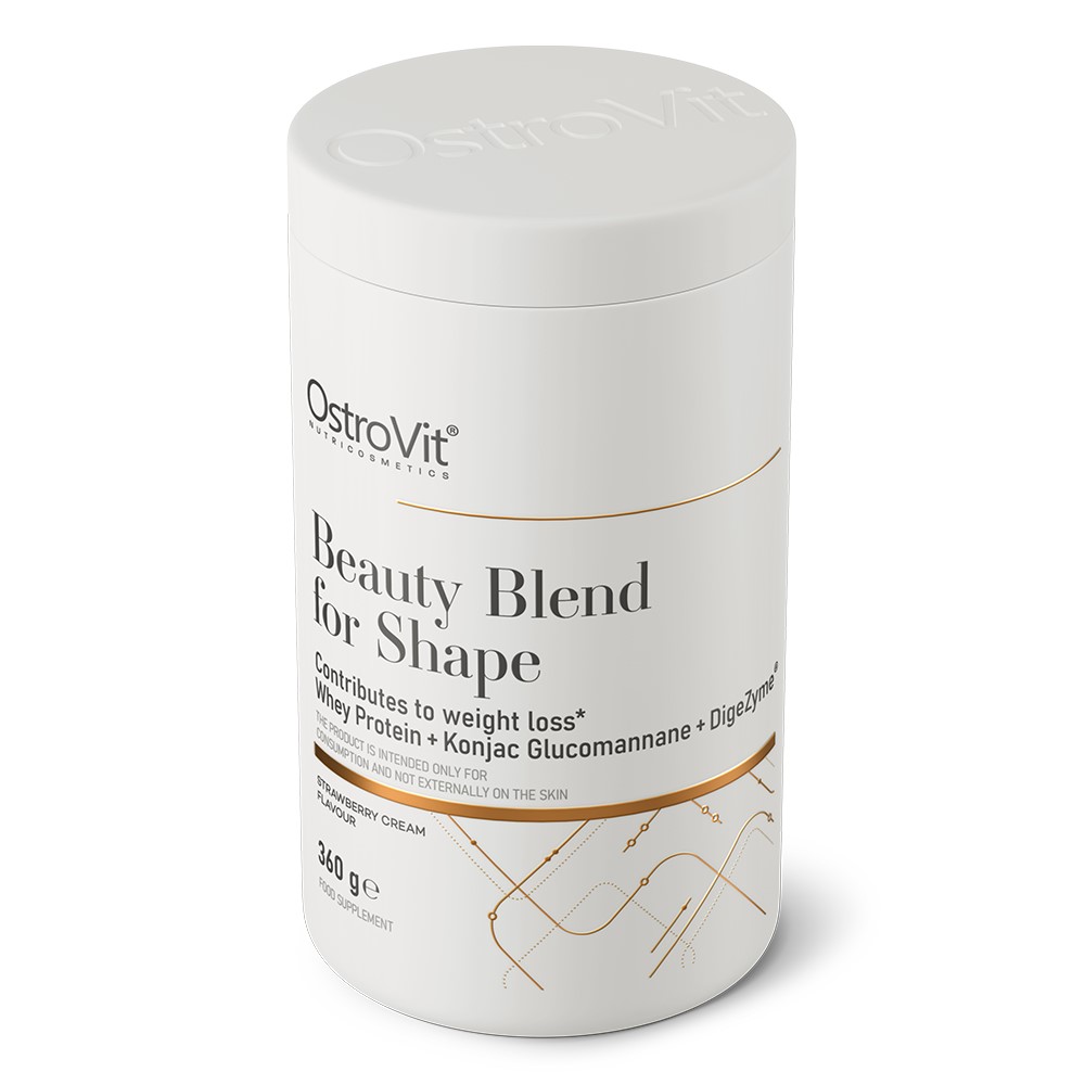 OstroVit Beauty Blend for Shape - 360 g strawberry cream